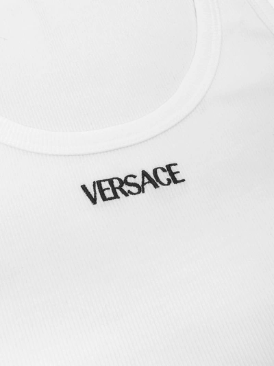 Shop Versace Underwear In Biancoottico