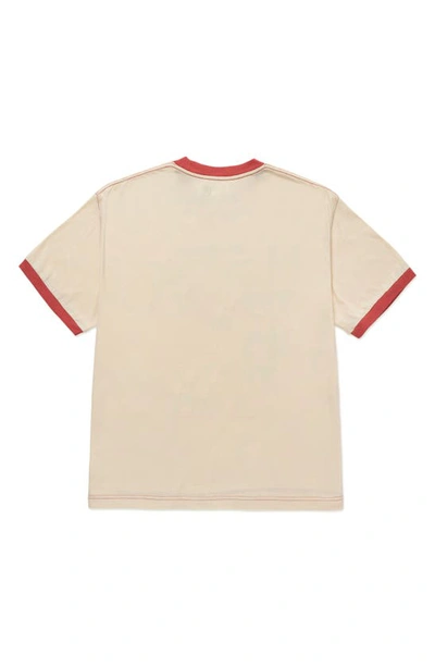 Shop Honor The Gift Retro Honor Ringer Graphic T-shirt In Tan