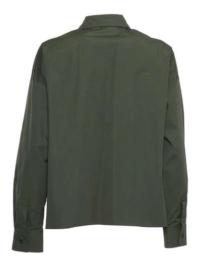 Shop Weekend Max Mara Shirt In Green