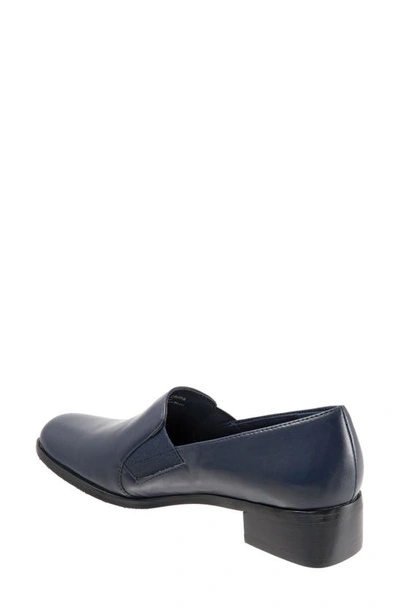 Shop Trotters 'ash' Slip-on In Navy