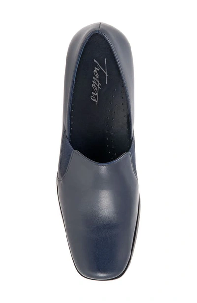Trotters 'ash' Slip-on In Navy