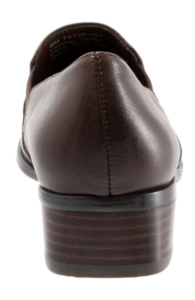 Trotters 'ash' Slip-on In Fudge