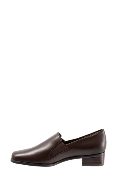 Trotters 'ash' Slip-on In Fudge