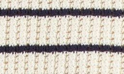 Shop Rag & Bone Viola Stripe Sweater Knit Shorts In Turle Dove Multi