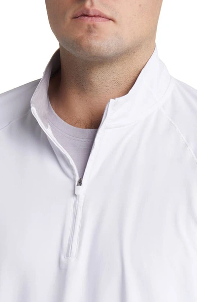 Shop Johnnie-o Freeborne Prep-formance Quarter Zip Pullover In White