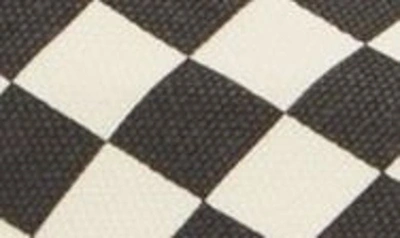 Vans Classic Slip On Trainers Checkerboard Rhinestone Black In Multi