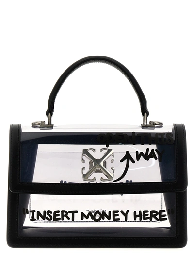 Shop Off-white Jitney 1.4 Hand Bags In Multicolor