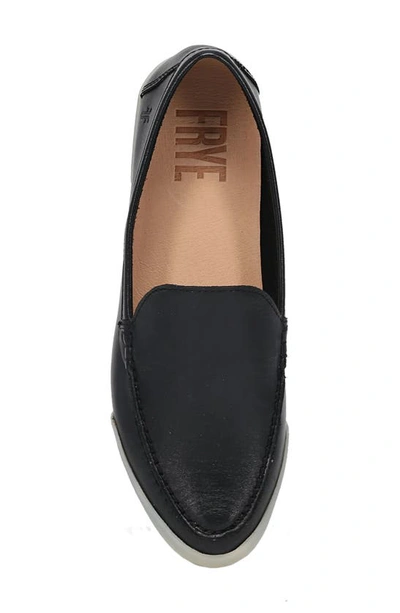 Frye Melanie Skimmer In Black