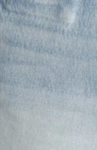 Shop Hidden Jeans High Waist Cutoff Mom Shorts In Light Wash
