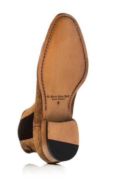 To Boot New York Shawn Chelsea Boot In Medium Brown