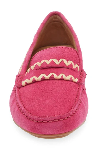 The Flexx Ralf Penny Loafer In Fuxia