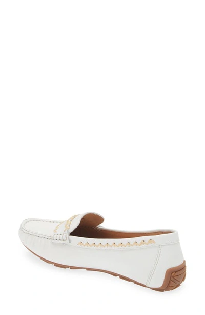 The Flexx Ralf Penny Loafer In White