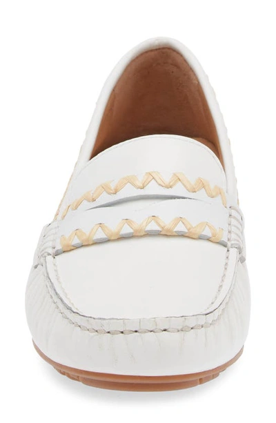 The Flexx Ralf Penny Loafer In White