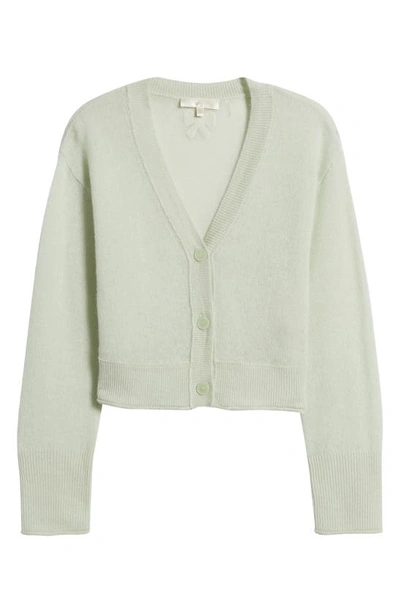 Shop Loveshackfancy Lawrence Cashmere Cardigan In Cactus Blossom