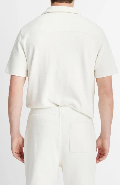 Vince Men's Boucle Pull-on Shorts In Bone