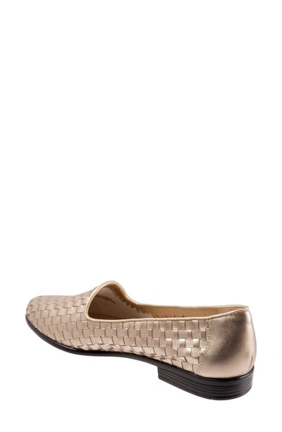 Shop Trotters Liz Slip-on Loafer In Pewter