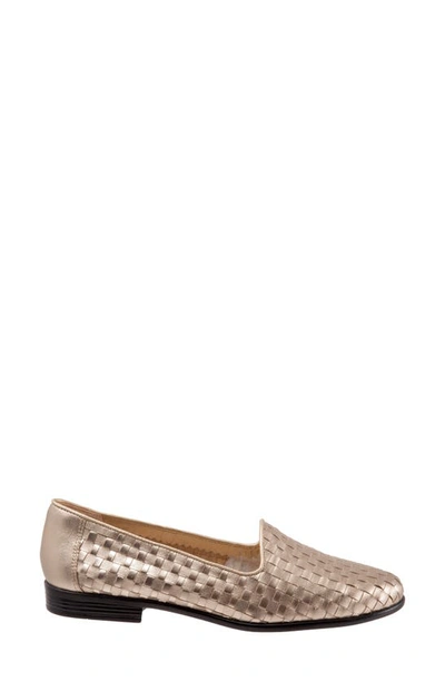 Shop Trotters Liz Slip-on Loafer In Pewter