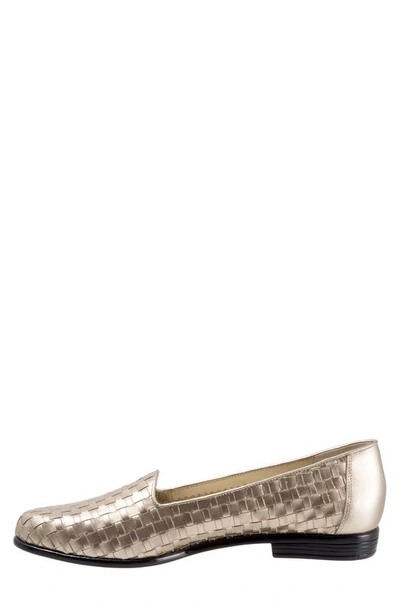 Shop Trotters Liz Slip-on Loafer In Pewter