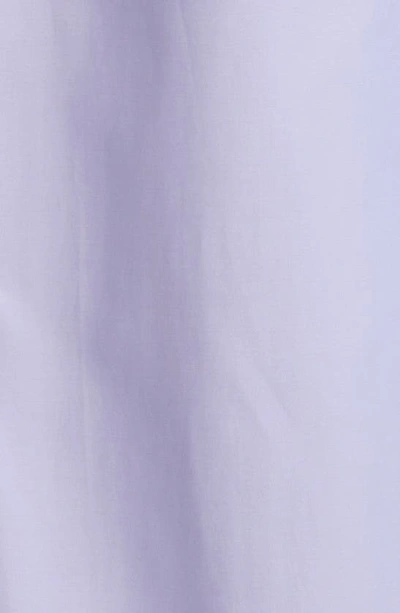 Via Spiga Balmacain Water Repellent Cotton Blend Coat In Lilac