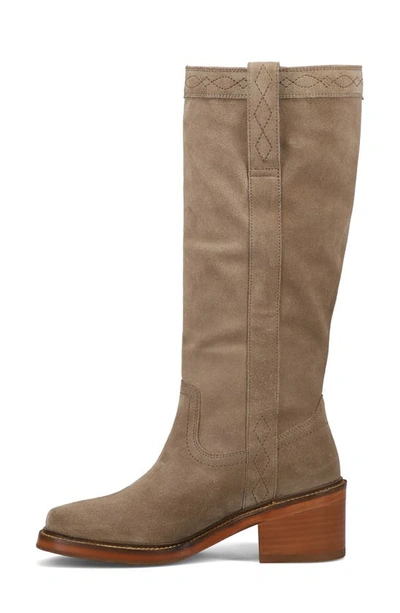 Shop Frye Kate Block Heel Boot In Taupe