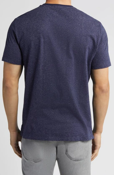 Robert Barakett Thoreau V-neck T-shirt In Navy