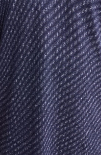 Robert Barakett Thoreau V-neck T-shirt In Navy