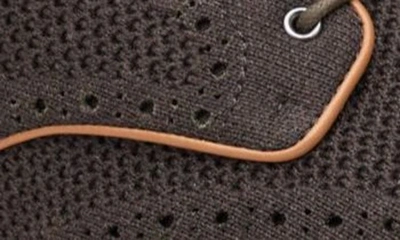 Johnston & Murphy Upton Knit Wingtip Derby In Brown Heathered Knit