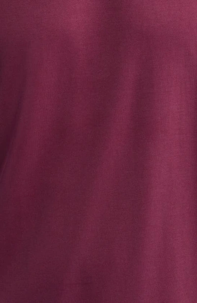 Shop Scott Barber Modal Blend T-shirt In Grape
