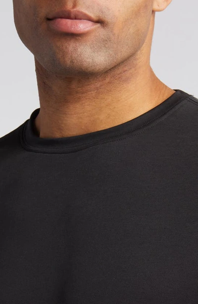 Shop Scott Barber Modal Blend T-shirt In Black