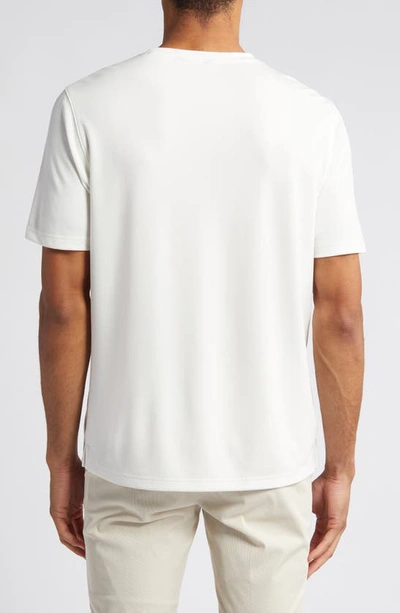 Shop Scott Barber Modal Blend T-shirt In White