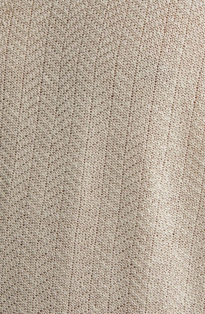 Shop Nn07 Jaden 6634 Linen Crewneck Sweater In Irish Cream