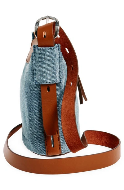 Rag & Bone Mini Belize Bucket Bag In Denim