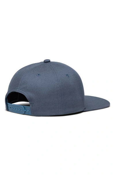 Shop Herschel Supply Co Whaler 6-panel Baseball Hat In Blue Mirage
