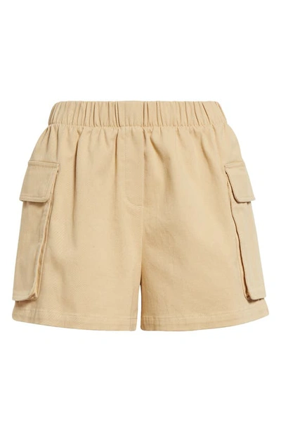 Shop Atm Anthony Thomas Melillo Cotton Twill Cargo Shorts In Shiitake