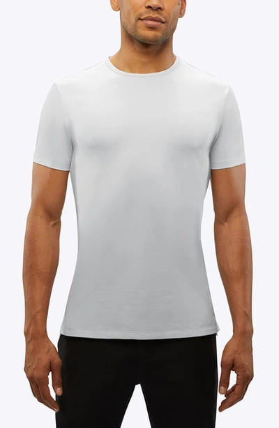 Shop Cuts Ao Split Hem T-shirt In Ice