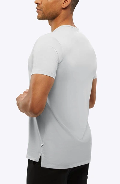 Shop Cuts Ao Split Hem T-shirt In Ice