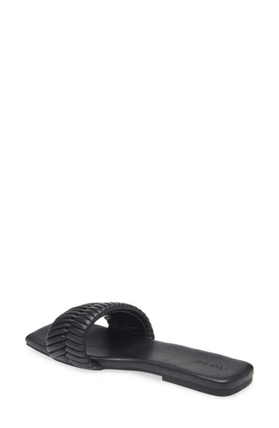 Shop Open Edit Linx Slide Sandal In Black