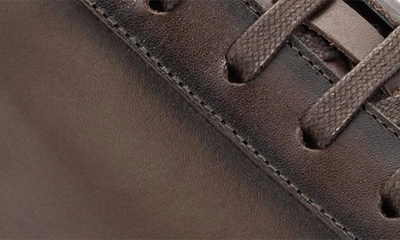 To Boot New York Men's Pescara Leather Low-top Sneakers In Dark Brown