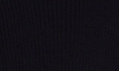 Shop Dries Van Noten Tire Rib Wool Blend Sweater In Navy 509