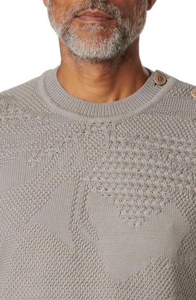 Bugatchi Texture Stitch Sweater In Willow