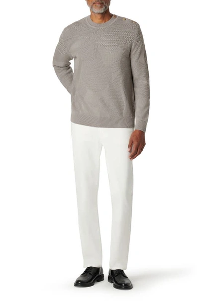 Bugatchi Texture Stitch Sweater In Willow