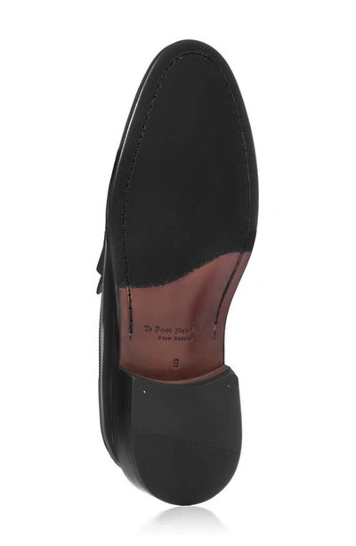 Shop To Boot New York Dickerson Penny Loafer In Dark Brown