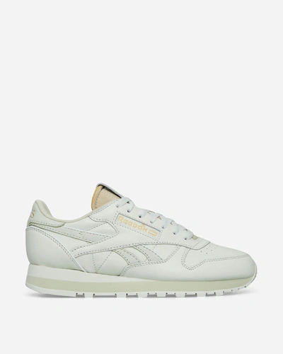 Shop Reebok Aries Classic Leather Sneakers Aqua In White
