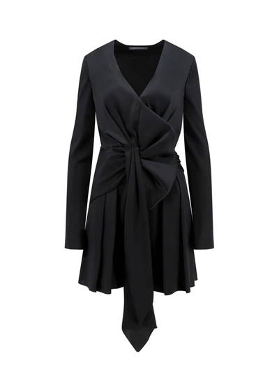 Shop Alberta Ferretti Dress In Black