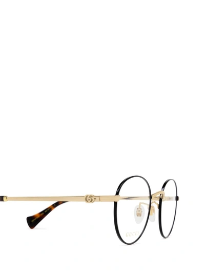 Shop Gucci Eyewear Eyeglasses In Gold