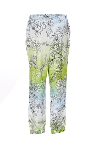 Shop Liu •jo Liu Jo Trousers In Multicolour