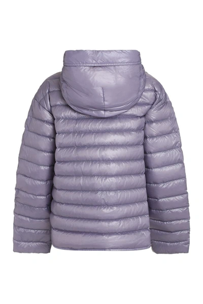 Shop Parajumpers Melua Techno-nylon Down Jacket In Lilac