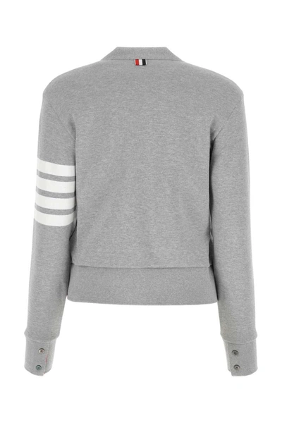 Shop Thom Browne Knitwear In Grey