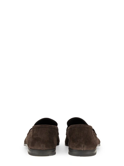 Shop Tom Ford Moccasin "sean" In Brown