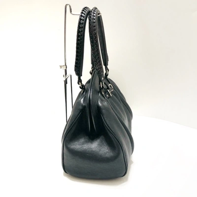 Shop Dior Black Leather Tote Bag ()